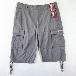 Vintage UnionBay Shorts Men 36 Cargo Pockets Y2K Paratrooper Military Grunge NWT